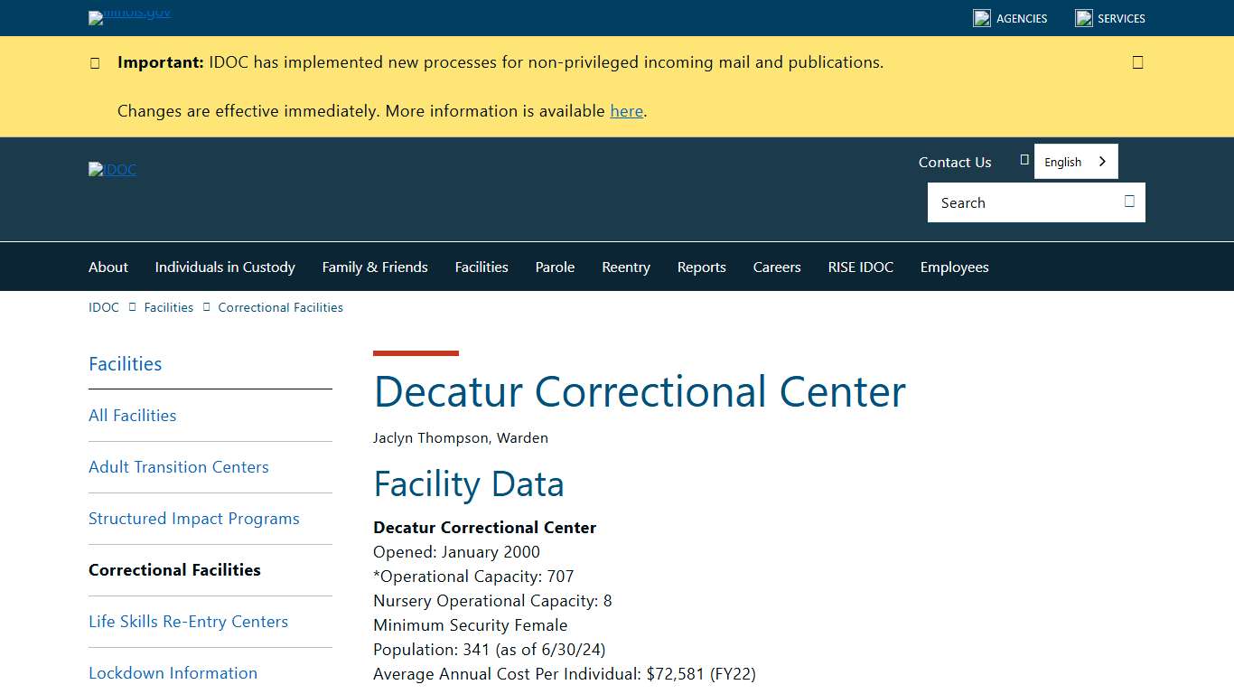 Decatur Correctional Center