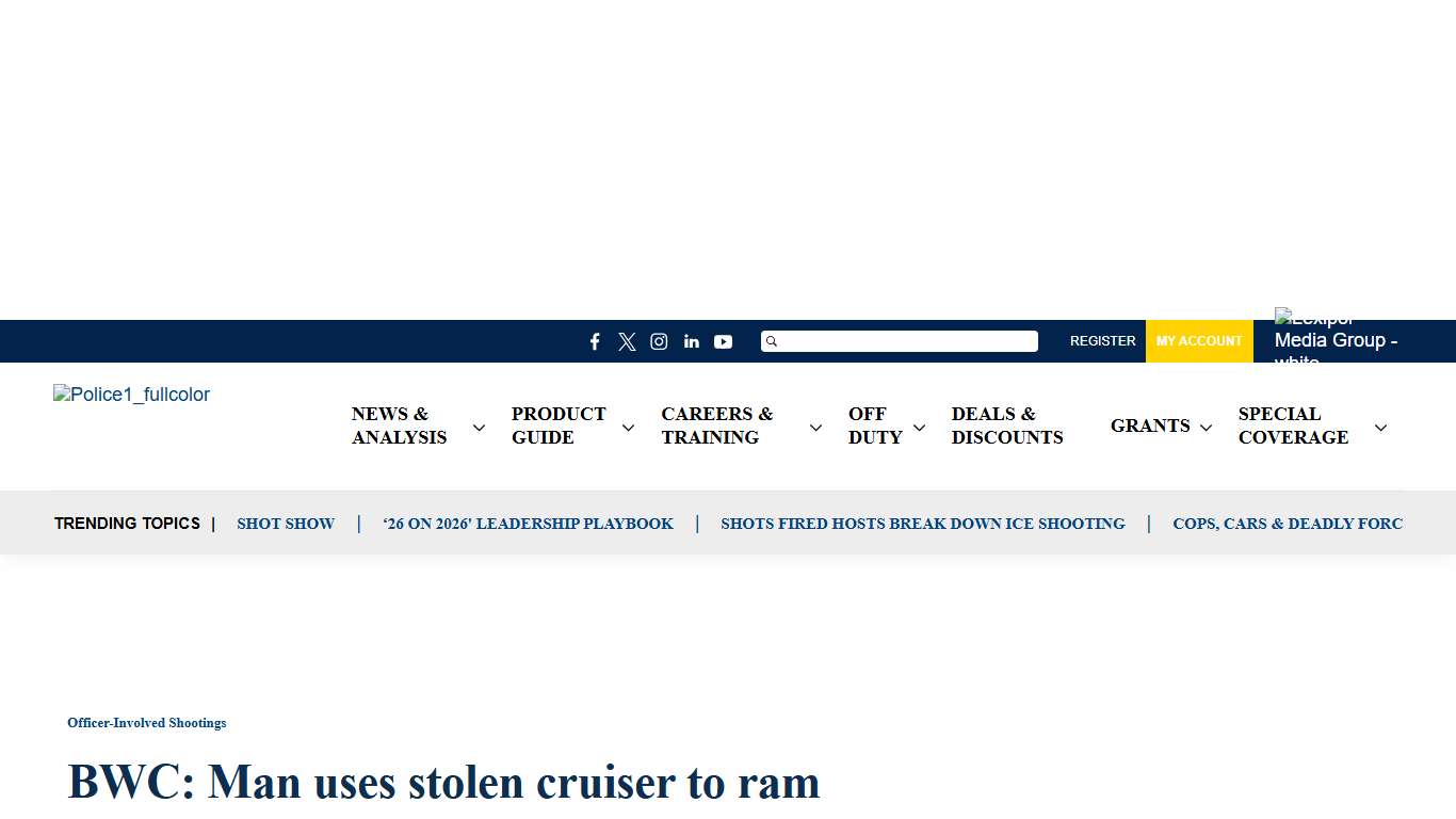 Man steals Illinois sheriff's office cruiser, uses department shotgun in standoff